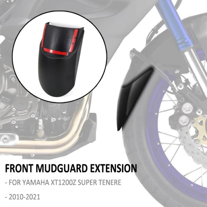 For Yamaha XTZ1200 XTZ 1200 XT 1200 Z XT1200Z Super Tenere 2010- Motorcycle Front Wheel Fender Exte