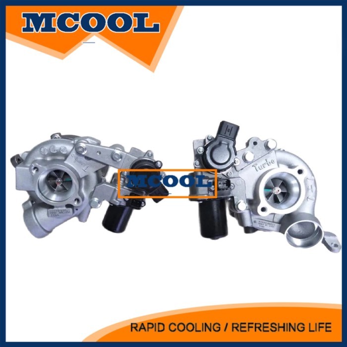 Twin Turbo Turbocharger For TOYOTA Land Cruiser 1VD engine two pcs 17201-51021 17201-51020 17208-51