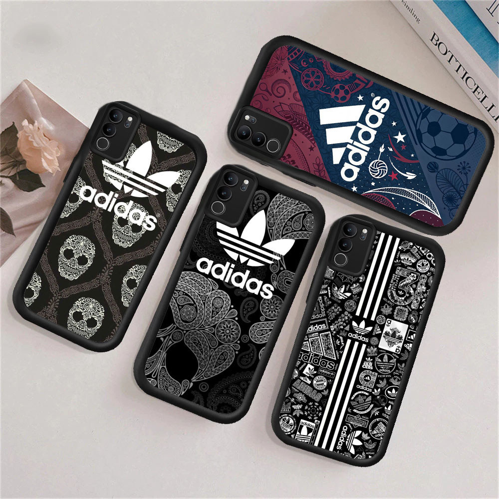 WB5 adidas ปลอกกันกระแทกสําหรับ Hp ชุบ VIVO Y15 Y100 V40 Y12s Y03t V9 V30 Y02a Y02 Y03 Y12 Y11s Y02t