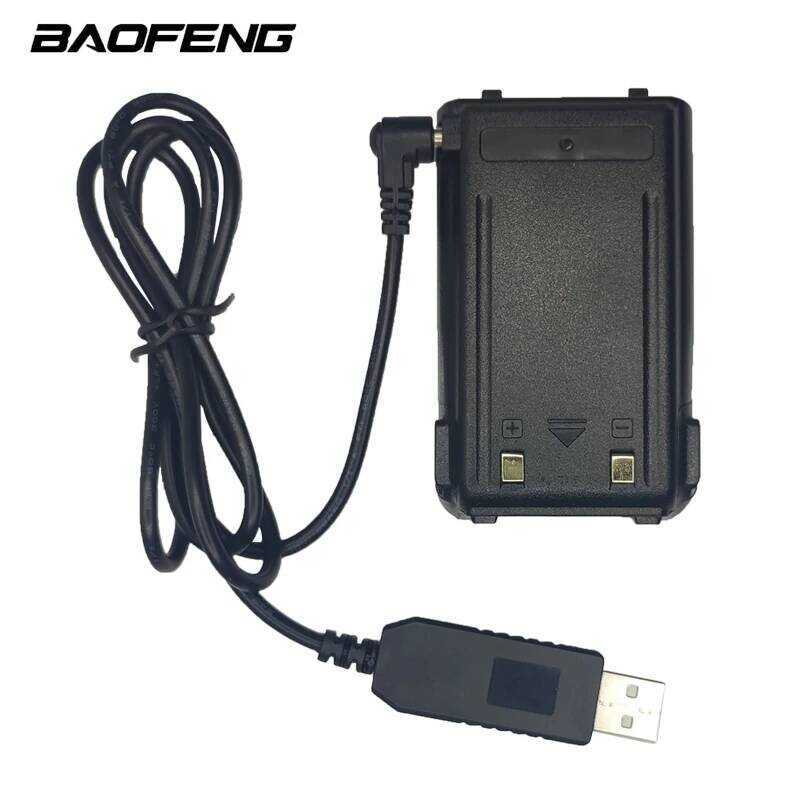 ▥  Uv-10R Li-Ion Battery 4800Mah 7.4V Can USB Cable Charging Compatible With Uv-S9 Uv-5R