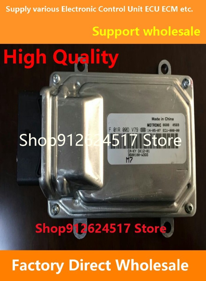 ECU F01R00DV79 3600100-W3GS F01RB0DV79  Computer Board Electronic Control Unit M7 Compatible For Do