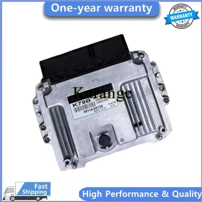 Refurbished 39114-03135 ECU Car Engine Computer Board Electronic Control Unit  K79B  MEG17.9.13 for