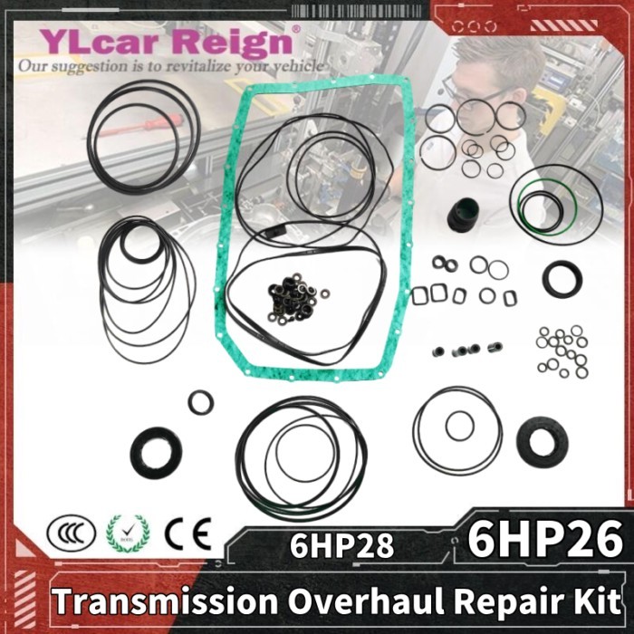 ZF6HP26 ZF6HP28 6HP26 6HP28 Automatic Transmission Repair Overhaul Kit Oil Seals Gasket For Audi BM