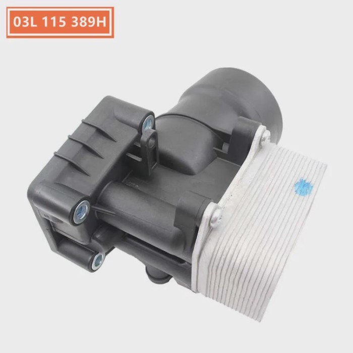 Housing Oil Cooler with Oil Filter 03L115389H 115 389 B C G H For AUDI A3 A4 Q3 FOR VW SEAT SKODA S