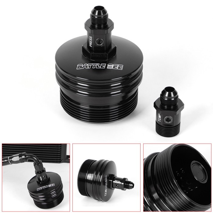 BATTLEBEE Car Engine Oil Cooler Adapter Cooling System For TOYOTA MARK X Reiz 2GR 3GR 4GR 2.5L BB-O