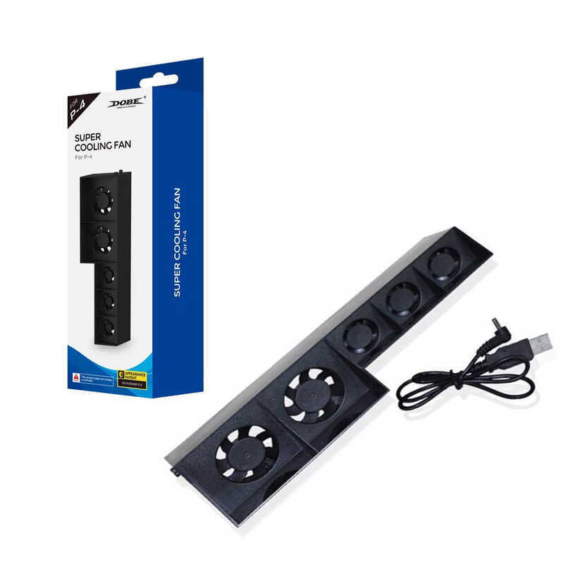 PS4 พัดลมโฮสต์ PS4 พัดลมควบคุมอุณหภูมิระบายความร้อนอุปกรณ์เสริมเกม