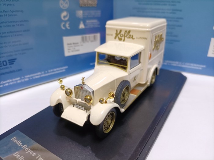 Neo 1/43 Rolls Royce Transporter Truck Model Rolls Royce 20 Van 1928 