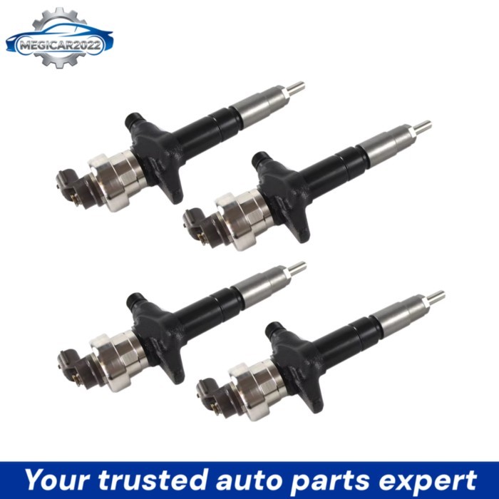 4pcs 4JJ1 Fuel Injector 095000-6980 8-98011604-1 8980116043 for Denso Isuzu DMAX 3.0L Engine 095000