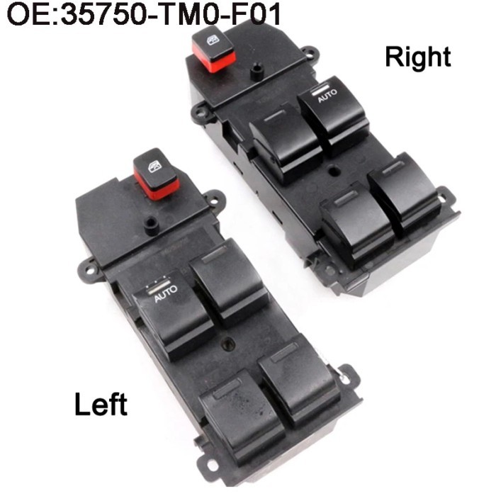 Electric Master Power Window Switch For Honda City 2007-2012 35750-TM0-F01 35750TM0F01 Car Accessor