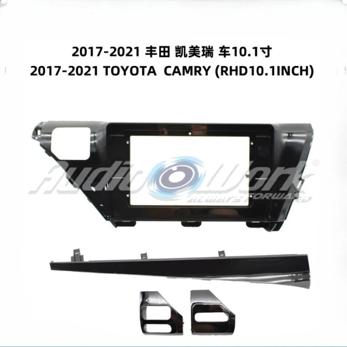 Car accessories 10 Inch Fascia For TOYOTA CAMRY RHD Car Radio Stereo GPS Android Player 2Din Head U