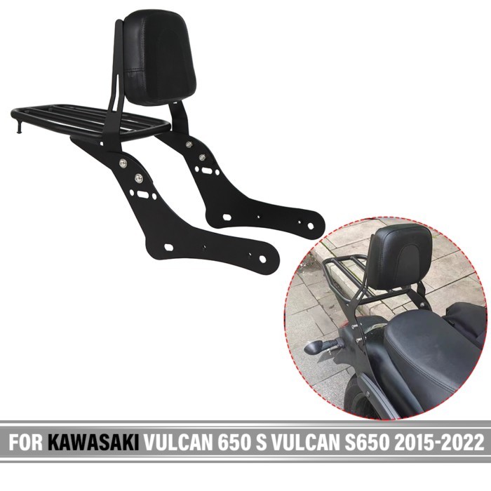 For Kawasaki Vulcan 650 S EN650 VN650 S650 EN650 2015-2022 Motorcycle Luggage Rack Passenger Seat S