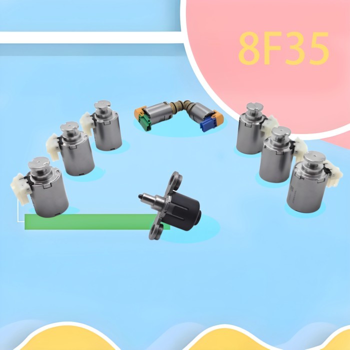 8F35 10R80 Automatic Transmission Solenoid Kit For Ford 8-Speed