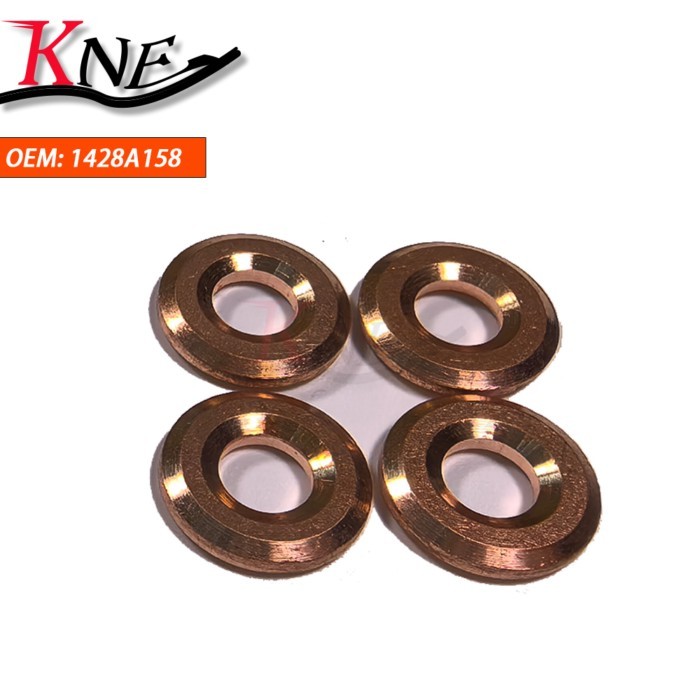 1428A158 4pcs Fuel Injector Nozzle Gasket Seal for Mitsubishi Pajero Sport Nativa KR1W KS1W L200 Tr