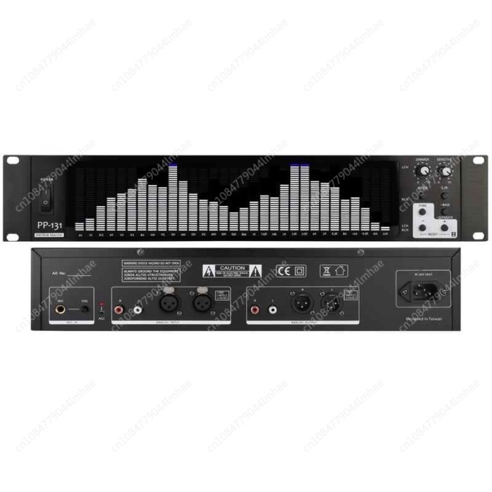 Bds PP-131 Rack-Mounted 2u Spectrum Display Equalizer Audio Level Amplifier Spectrum Analyzer Led S