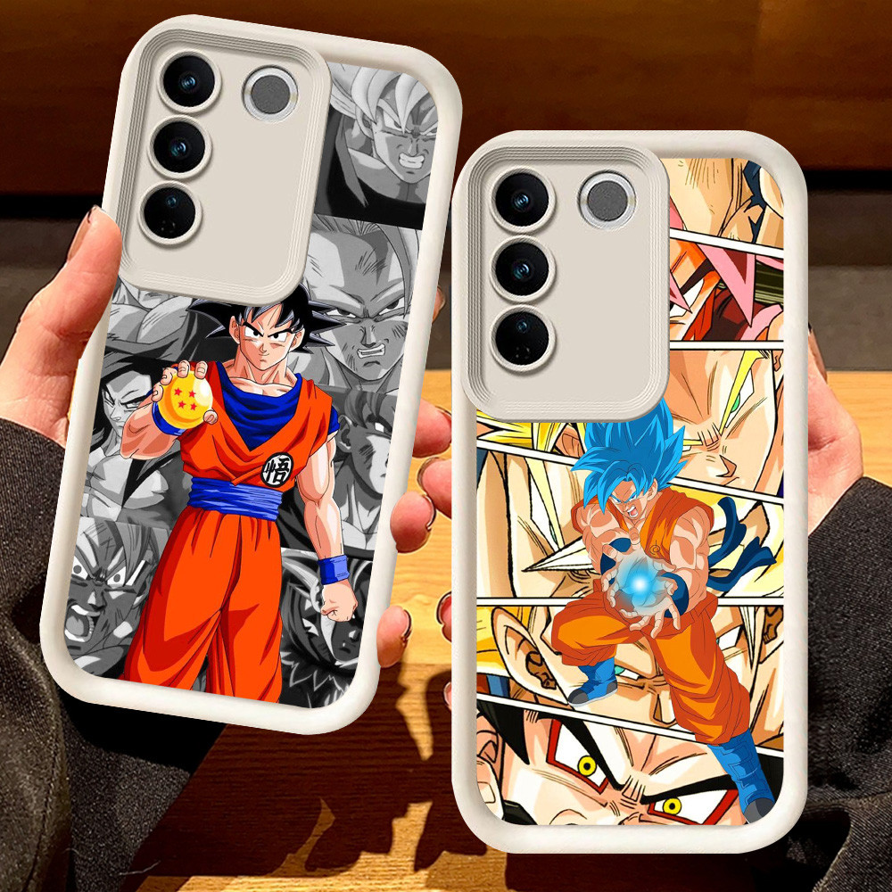 G-42 Dragon Ball Casing สําหรับ VIVO Y81 Y81s V29 V29E Y100 Pro สีดําและสีขาว