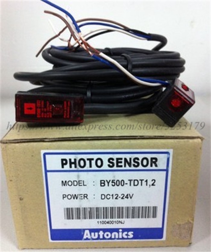 1set New Original  Autonics Photoelectric Switch Sensor BY500-TDT1,2 BYS500-TDT1,2