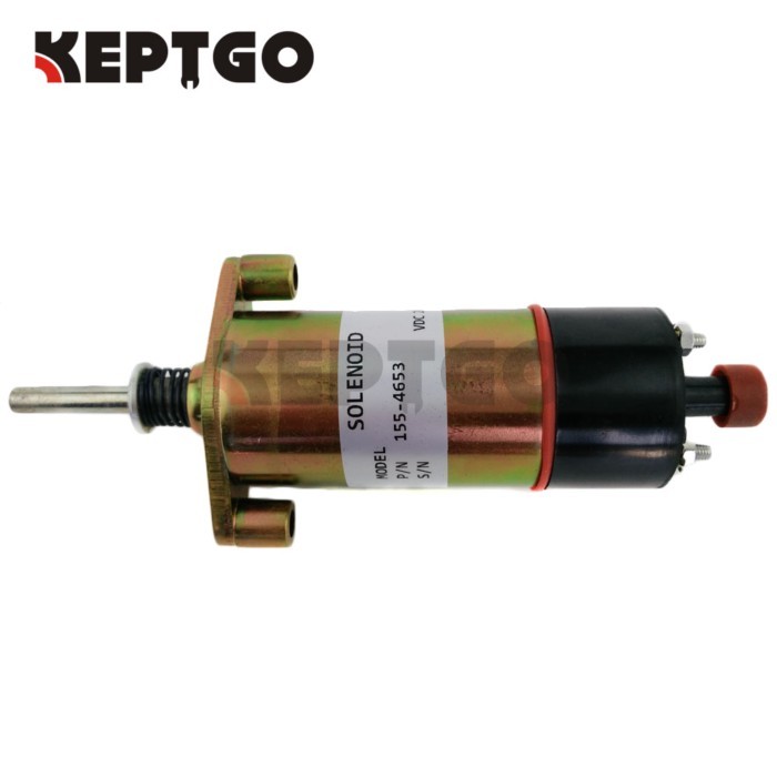 Fuel Shut Off Solenoid 155-4653 24V for Caterpillar E330B/C Excavator 3E-7985