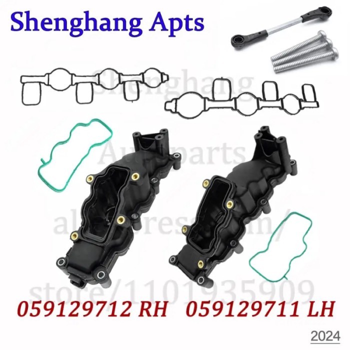 Intake Manifold For Audi A4 A5 A6 Q5 Q7 Phaeton Touareg TDI 059129712CA,059129712BS,059129712,05912