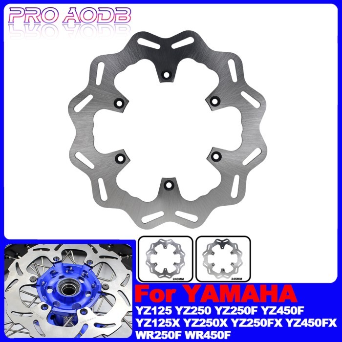 Motorcycle Rear Brake Disc Rotor Disk For YAMAHA YZ125 YZ250 YZ250F YZ450F YZ125X YZ250X YZ250FX YZ