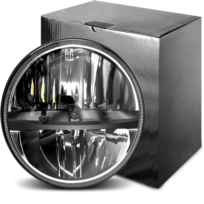 E-Mark Approved 7 Inch Round Motorcycle For 93-08 Ducati Monster 1000 600 For Kawasaki Vulcan VN 50