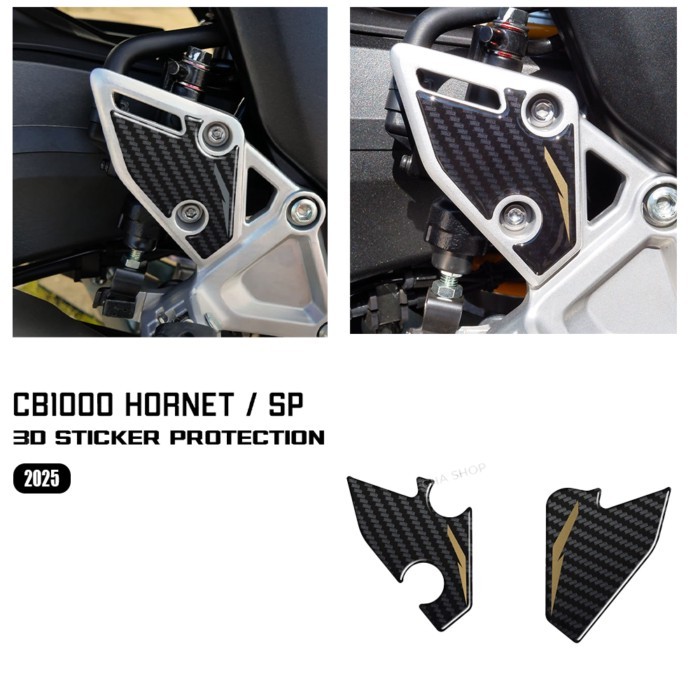 Motorcycle Accessories For CB 1000 Hornet SP Hornet cb1000 2025 Stickers Heel Protection Waterproof