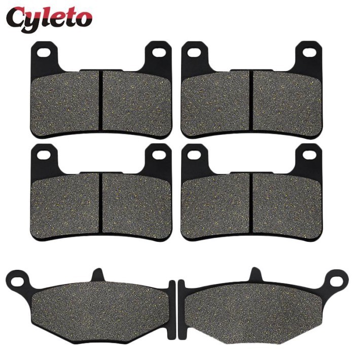 Cyleto Front or Rear Brake Pads for Suzuki GSXR600 GSXR750 GSXR1000 GSXR 600 750 1000 Vstrom DL1000