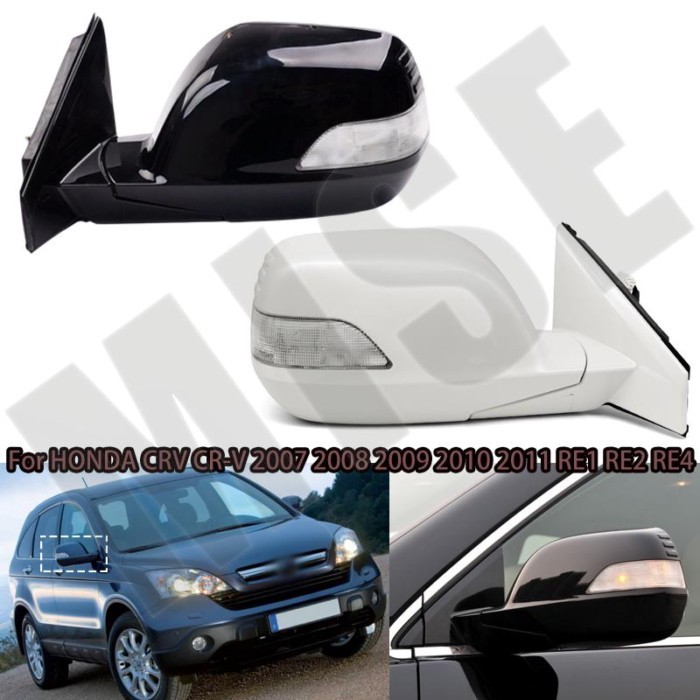 Left Right Auto Side Mirror For HONDA CRV CR-V 2007 2008 2009 2010 2011 RE1 RE2 RE4 Car 5/7/9 Wire