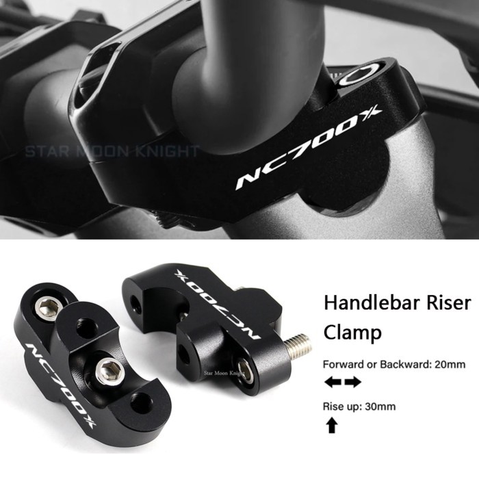 For Honda  NC700X NC 700 X 700x NC700 X NC750X NC750S NC700SMotorcycle Accessories Handlebar Riser