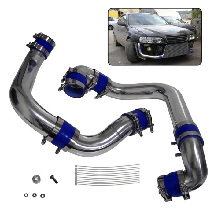 Performance Front Intercooler Piping Fits for Toyota Mark II Cresta Chaser JZX90 1992-1996 JZX100 1