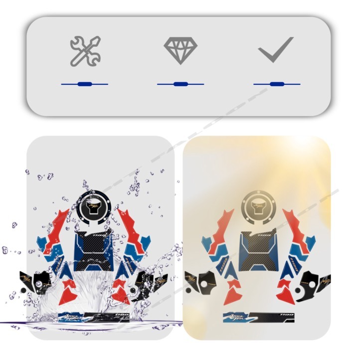 For Honda Africa Twin 1100 Adventure Africa Twin 1100 L Adventure Sports 2024 Motorcycle 3D Resin S