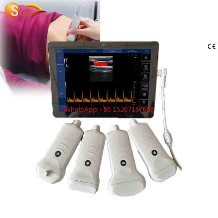 High imaging resolution Color Doppler vascular ultrasound MSK small organs linear probe portable
