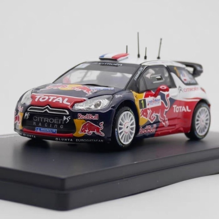 IXO 1/43 Citroen DS3 WRC 2012 Loeb Citroen Leb Tension Car Model