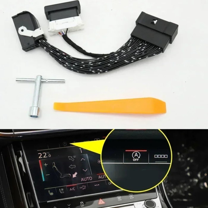 For Audi Q7 4M Q8 A6 C8 A7 4K8 Automatic Start Stop Engine System Eliminator Plug Device Control Se