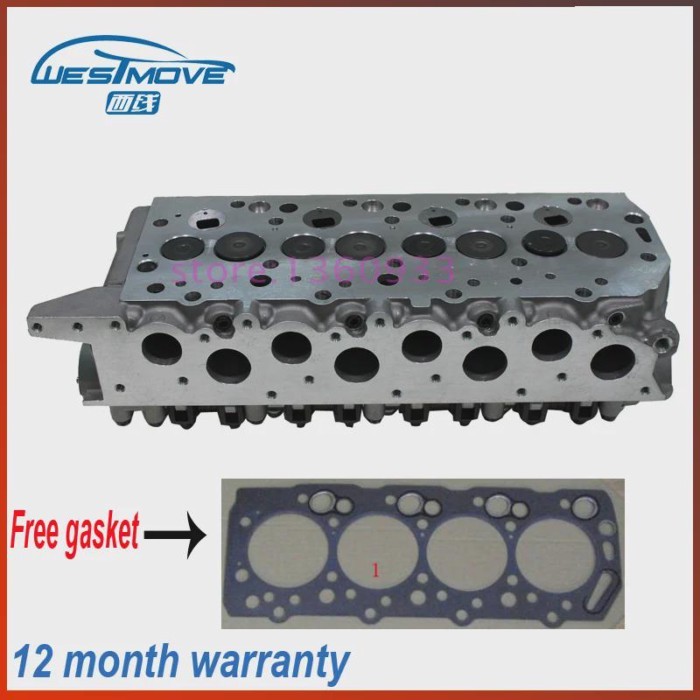 D4BA 4D56 4D56T D4BH ENGINE complete cylinder head assembly assy for Mitsubishi Hyundai KIA 2.5 L