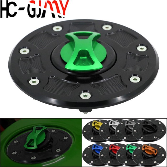 For Kawasaki GPZ500/GPZ500S 1987-2001 GPZ250/GPX250 1988-2007 CNC Aluminum Motorcycle Fuel Gas Tank