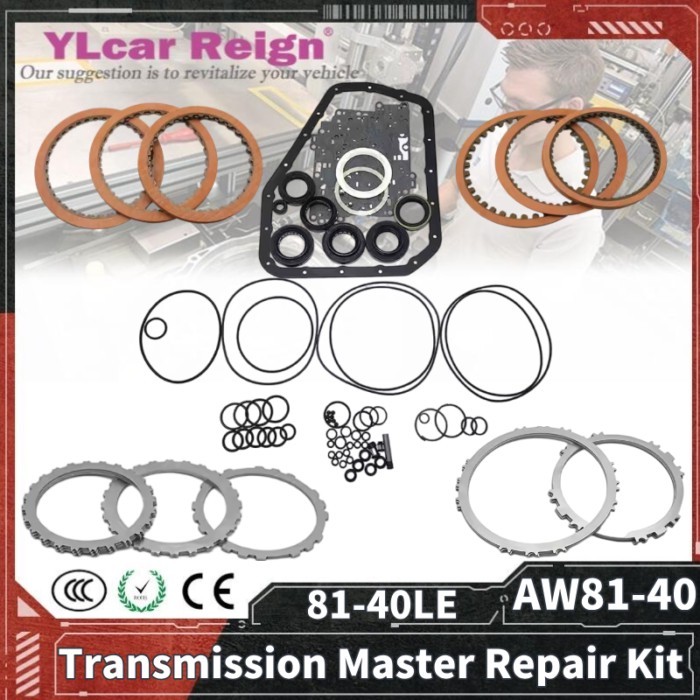 AW81-40 81-40LE 81-40 Auto Transmission Master Rebuild Repair Kit For Buick Excelle Suzuki Swift SX