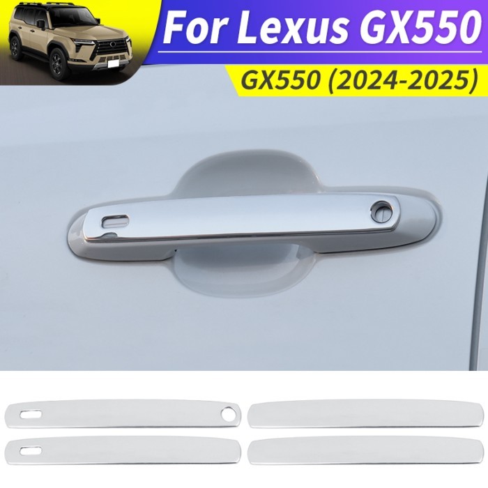 For Lexus GX550 GX550h 2024 2025 Exterior Door Handles Decoration Chrome Sequins,gx 550 Upgraded Ac