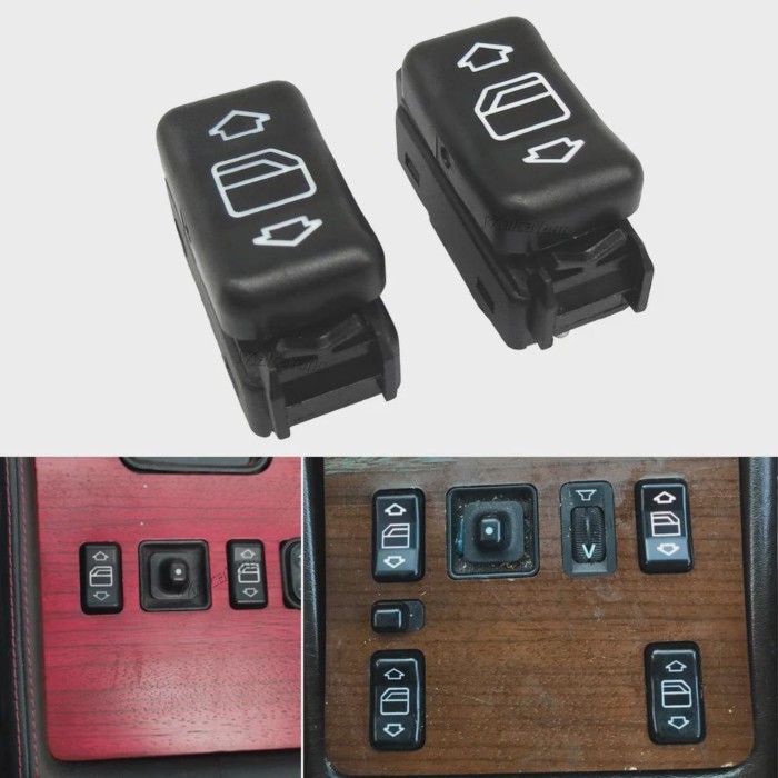Car Electric Master Control Power Window Switch For Mercedes Benz coupe C124 W124 S124 W126 W201 W4