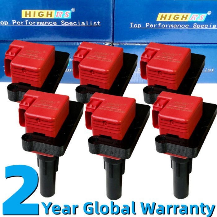 6 IGNITION COIL FIT 2006-2011 Subaru Outback 3.0 3.6 H6 B9 Tribeca Legacy EZ30D EZ30R EZ36D 22433-A