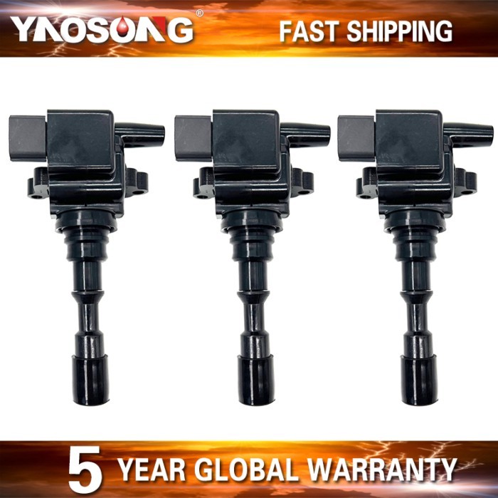 3PCS Ignition Coils Compatible with 2003 2004 2005 2006 Coil Pack for Kia Sorento 3.5L V6 for UF431