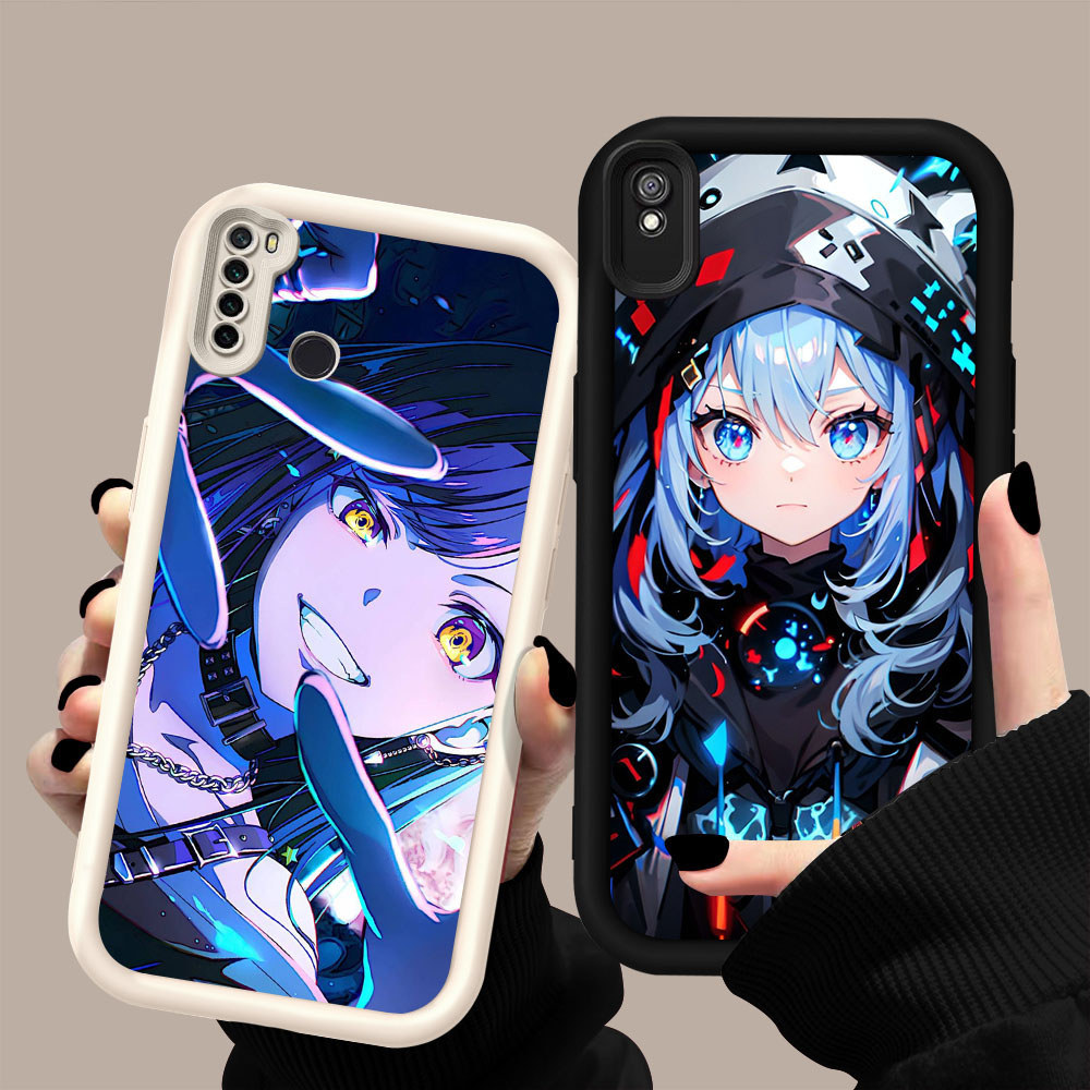 HW-28 Rock Music Hatsune Miku ปลอกซิลิโคนกันกระแทกสําหรับ Xiaomi Redmi หมายเหตุ 7 9T 6A 9A Pro