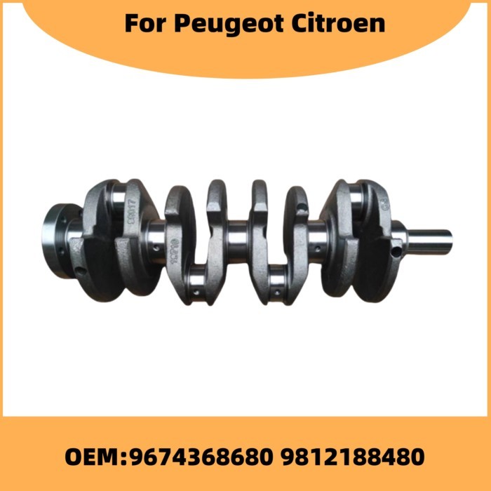 9674368680 9812188480 D111427 Auto Parts Car Engine EC8 Crankshaft For Peugeot 408 Citroen C4L DS5L