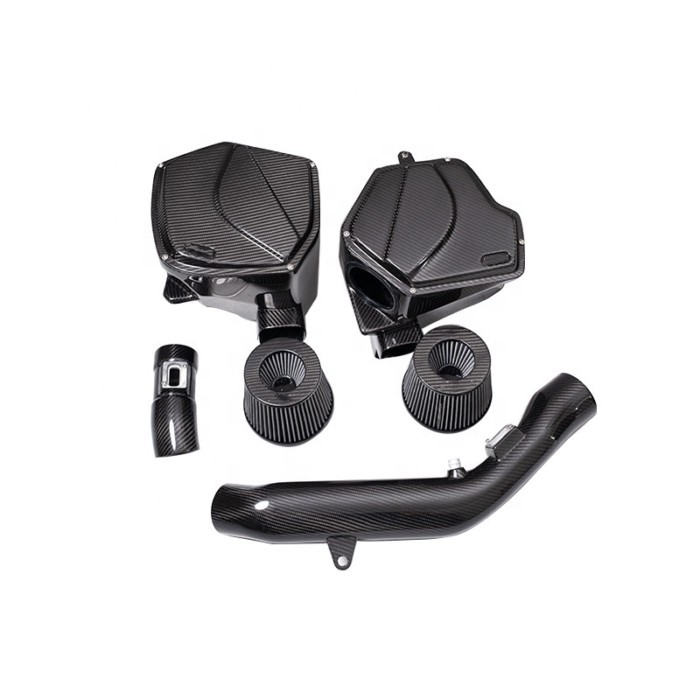 Carbon Fiber Air Intake Pipe Kit for BMW M2C F87 M3 M4 F80 F82 S55 3.0T