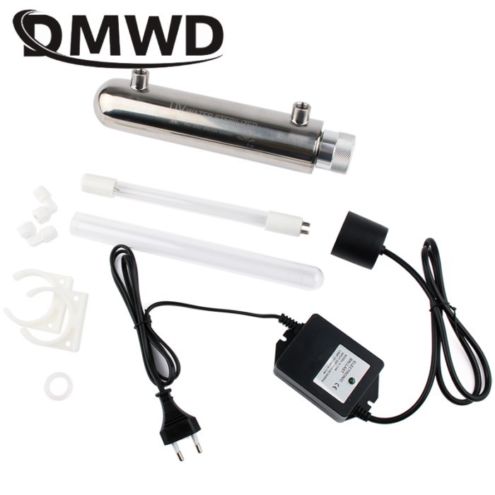DMWD Water Disinfector UV Tube Direct Drink Treatment Purification Filter 0.5gmp Aquarium Fish Tank