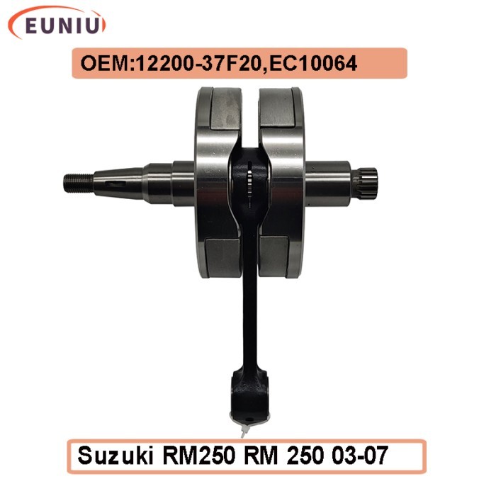 Racing Crankshaft Rod Crank For RM250 RM 250 03-07 OEM 12200-37F20 Motorcycle Engine Parts
