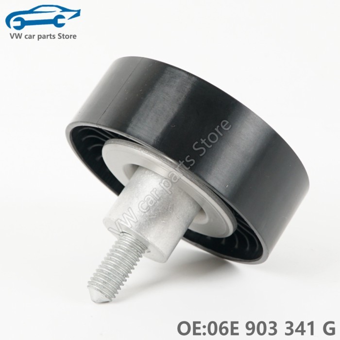 Drive Belt Idler Pulley 06E903341G 06E903341A For Audi A4 A5 A6 A7 A8 Q5 Q7 S4 S5 SQ5 2.0L 3.0L 3.2