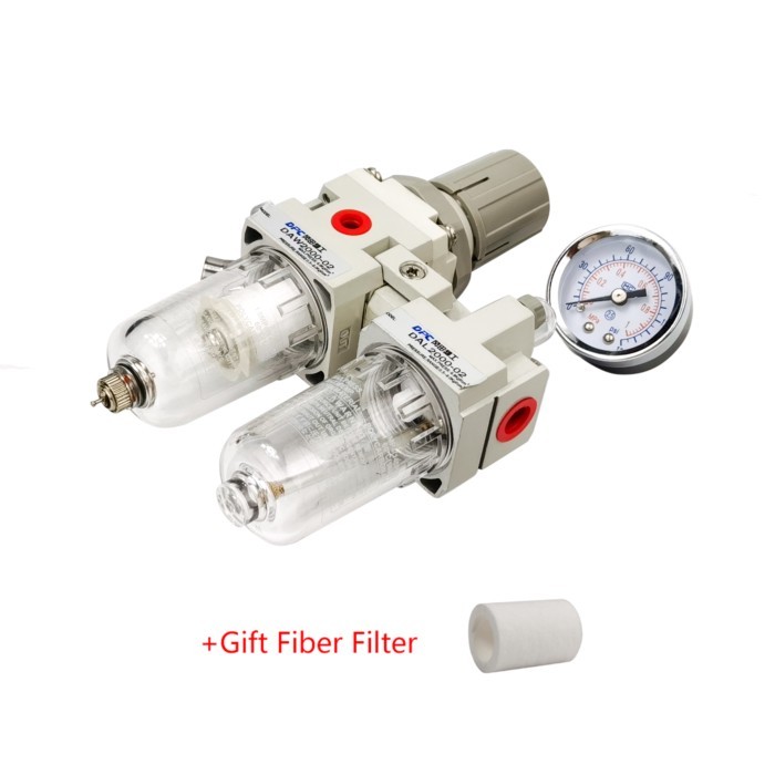 AC2010-02 Compressor Filter Manual Drainage Supply Air Filters Pump Moisture Pneumatic Pressure Reg