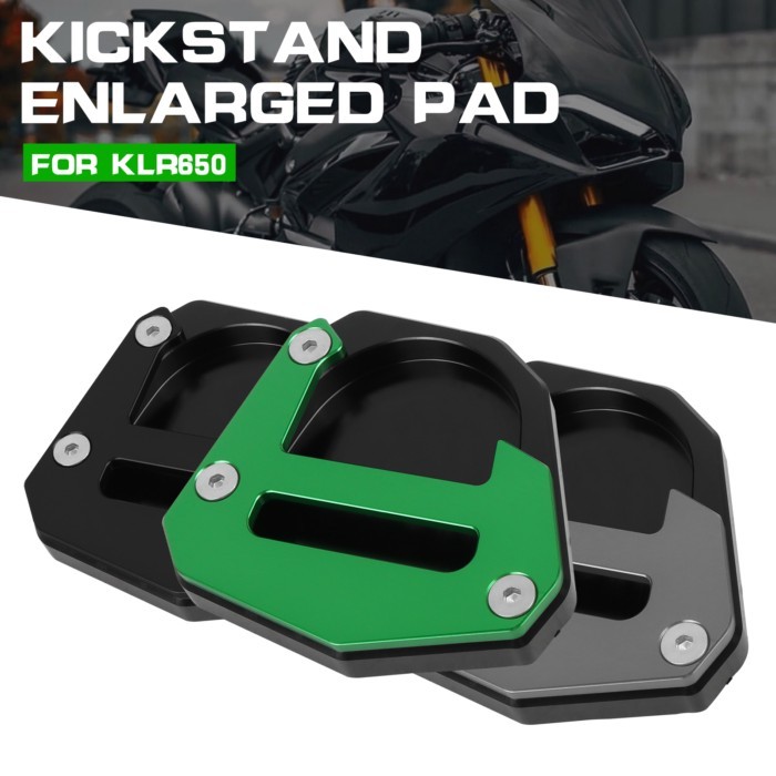 For KAWASAKI KLR650 S Adventure ABS 2022-2023 KLR 650 2009-2018 Motorcycle Kickstand Extension Plat