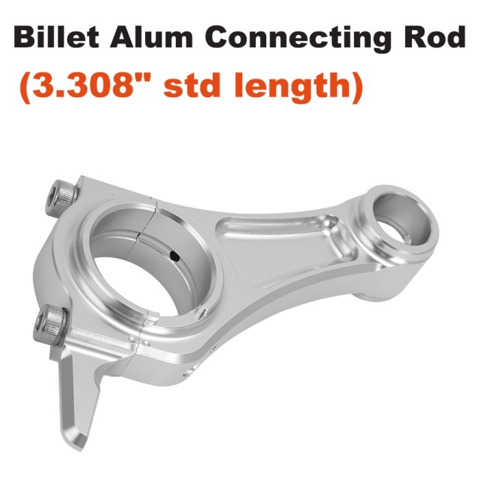 For Both Hem 60363 And Non Hem 69730 Predator 212cc Billet Alum Connecting Rod (3.308" std length)