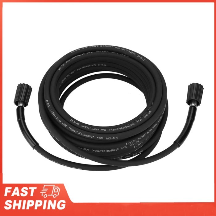 10M High Pressure Washer Replacement Extension Hose for M22 Cleaning Gun